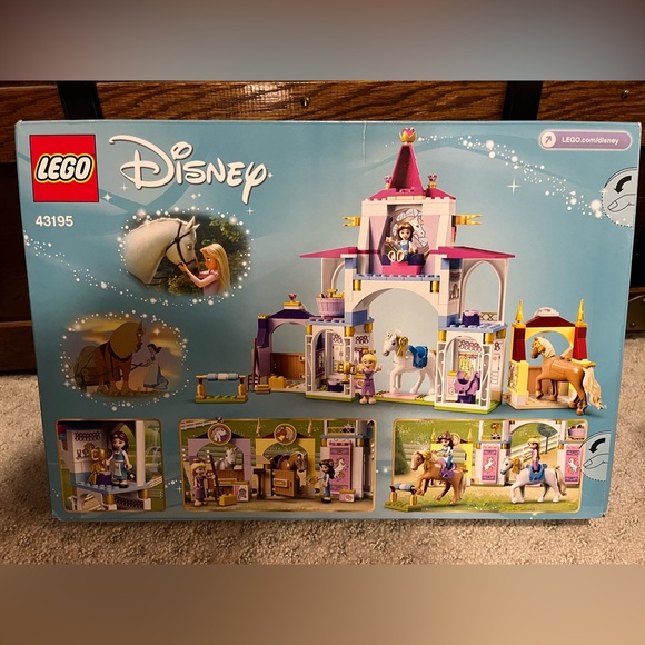LEGO 43195 (RETIRED) Disney Princess Belle and Rapunzel’s Royal Stables UNOPENED - Picture 2 of 6